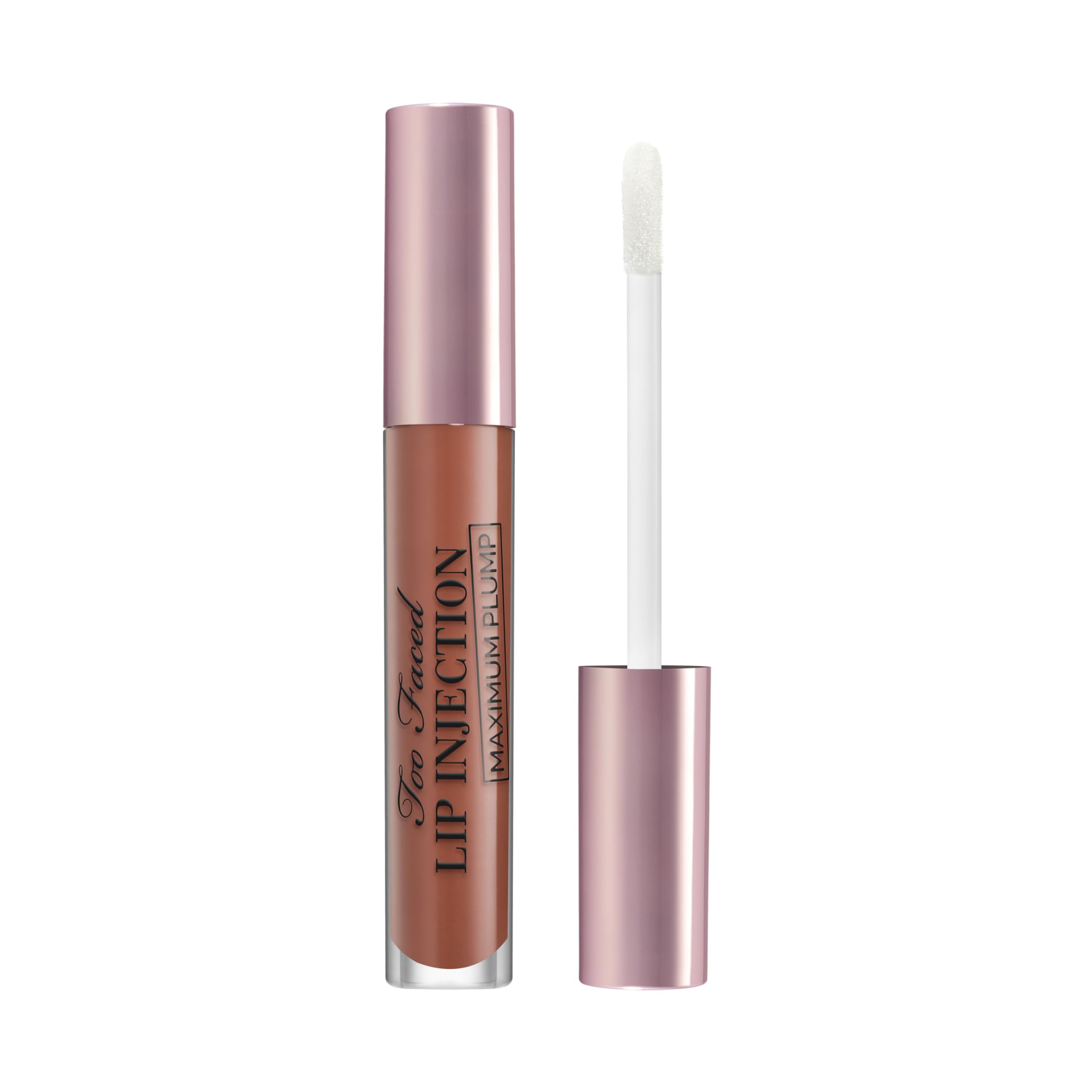 Too Faced Lip Injection Maximum Plump con aplicador para una aplicación precisa.