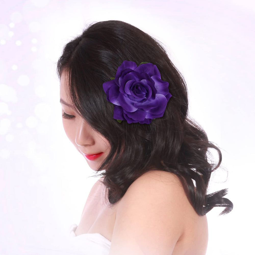 Topbuti rosas de tela para calzado con detalle floral