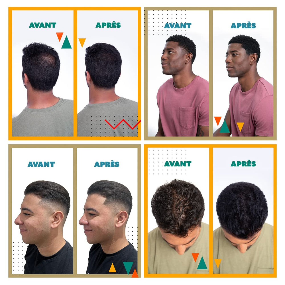 Toppik Fibras para cabello, textura fina que añade volumen visible.