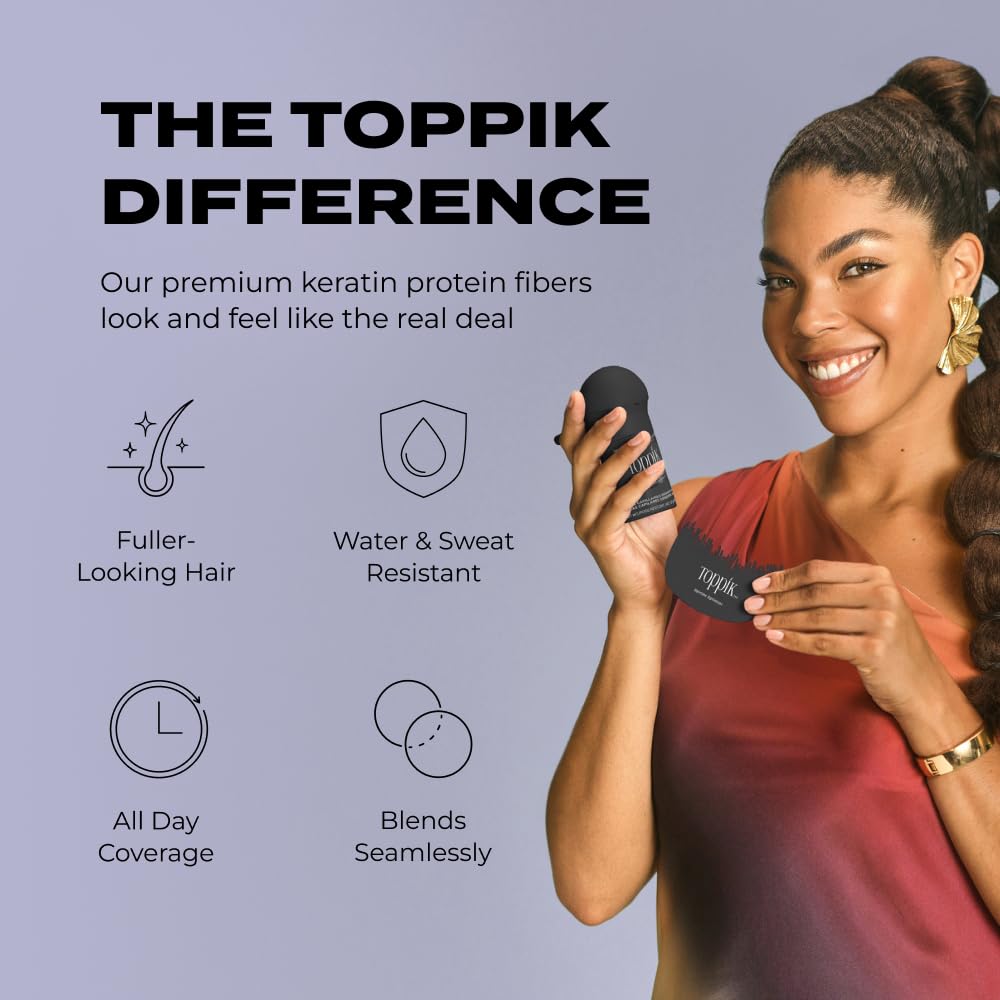Toppik Retoque de raíces entre coloraciones: solución conveniente para retoques rápidos