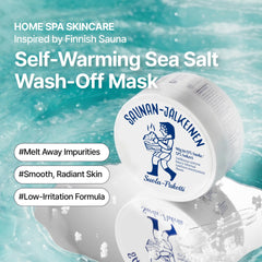 Torhop Mascarilla Sal Calefactora textura cremosa para aplicación fácil
