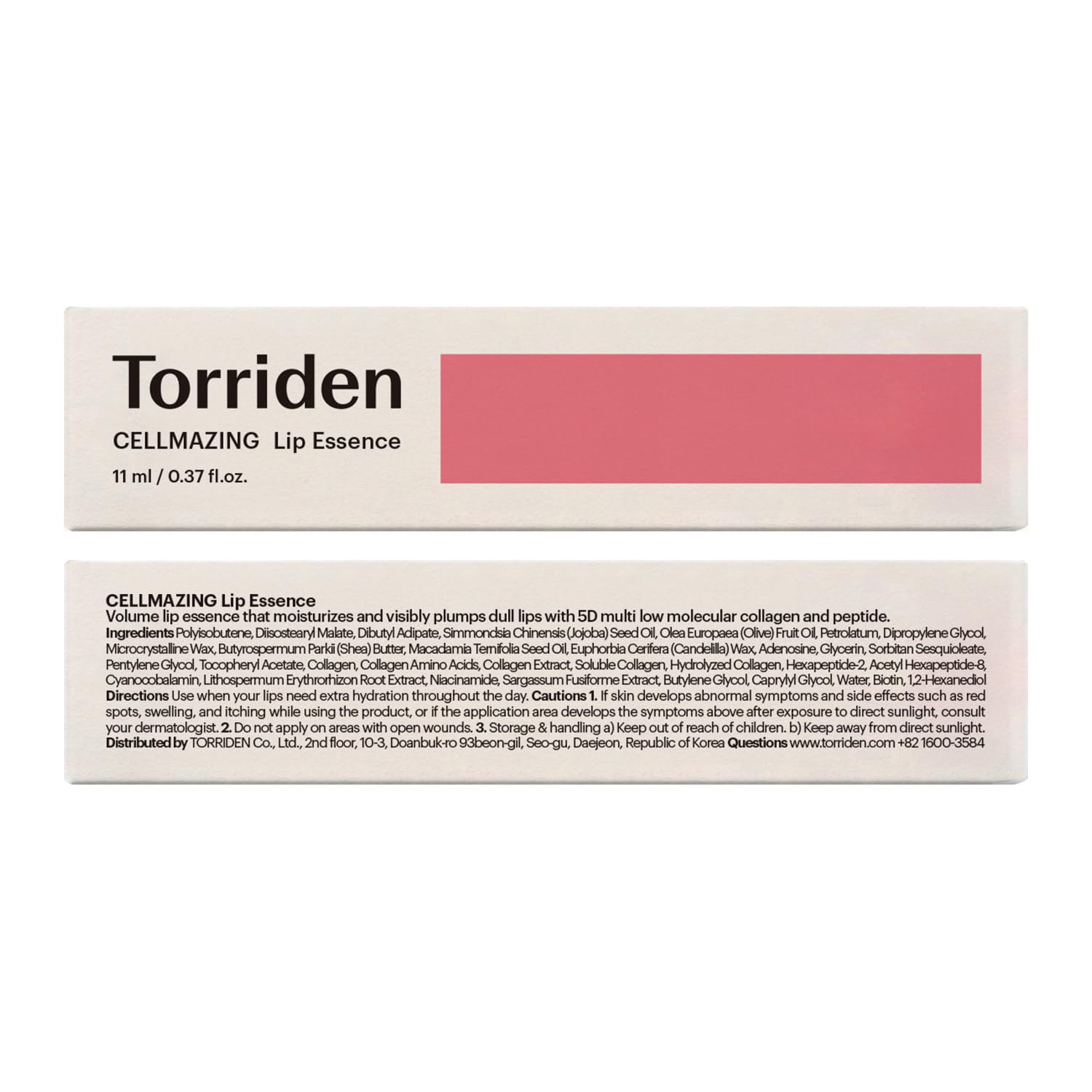 Torriden CELLMAZING Uso diario para labios más suaves.