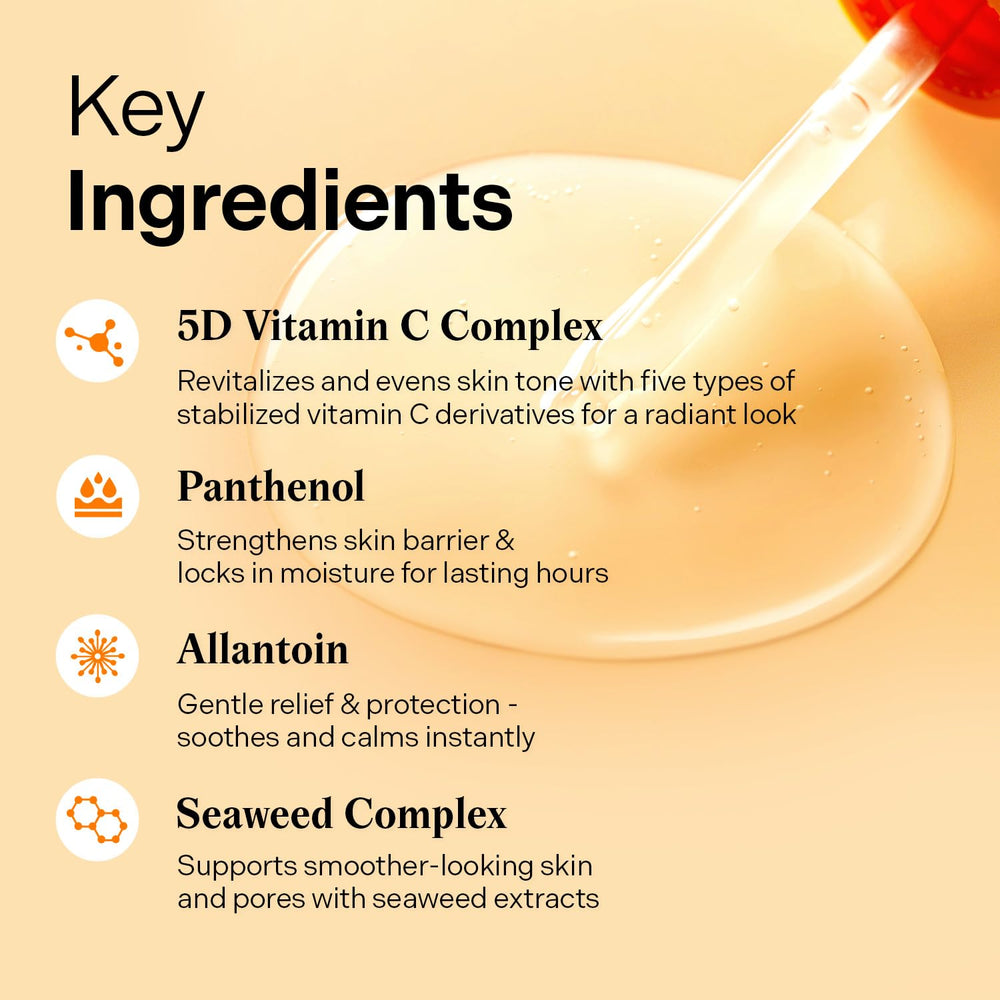 Torriden Cellmazing Vitamina C Ampolla: uso diurno para piel fresca durante el día.