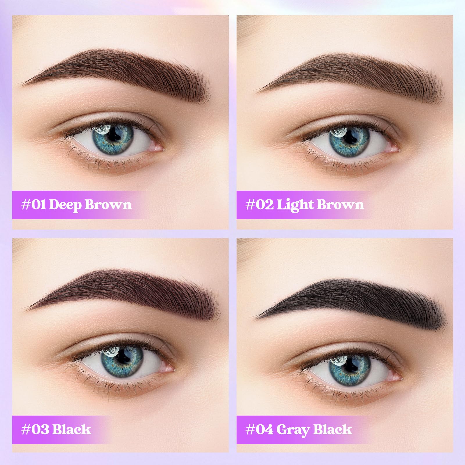 TOSOUATOP gel cejas resistente al agua ideal para días activos