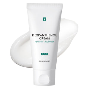 Tosowoong crema Dexpanthenol 60 ml en bote, hidratación suave para la piel.