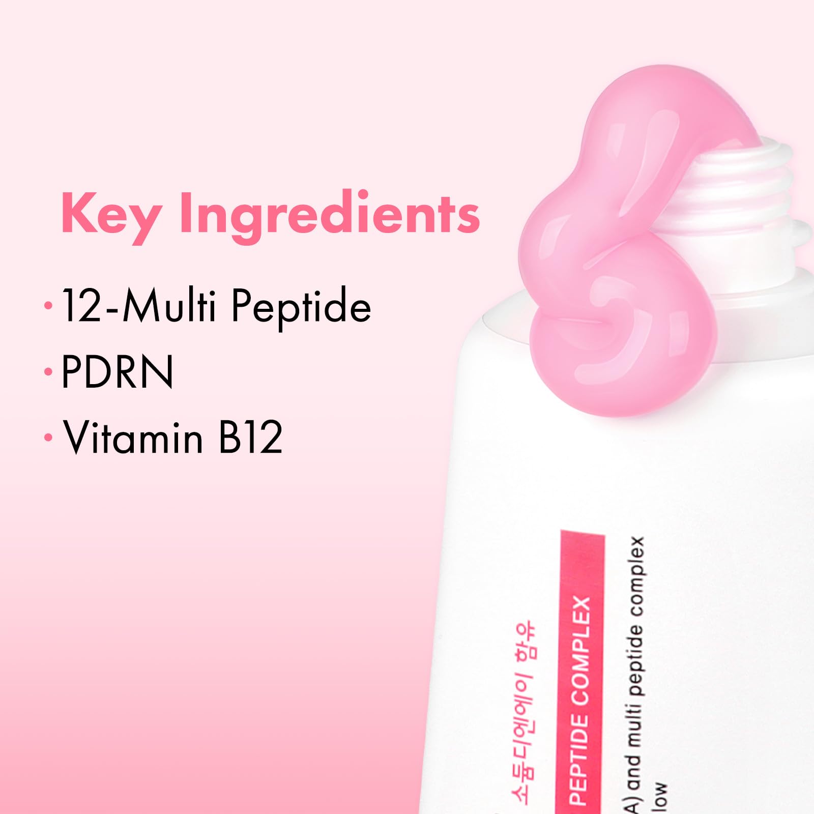 TOSOWOONG Real Pink PDRN Fit: capa transparente al secarse revela brillo cutáneo