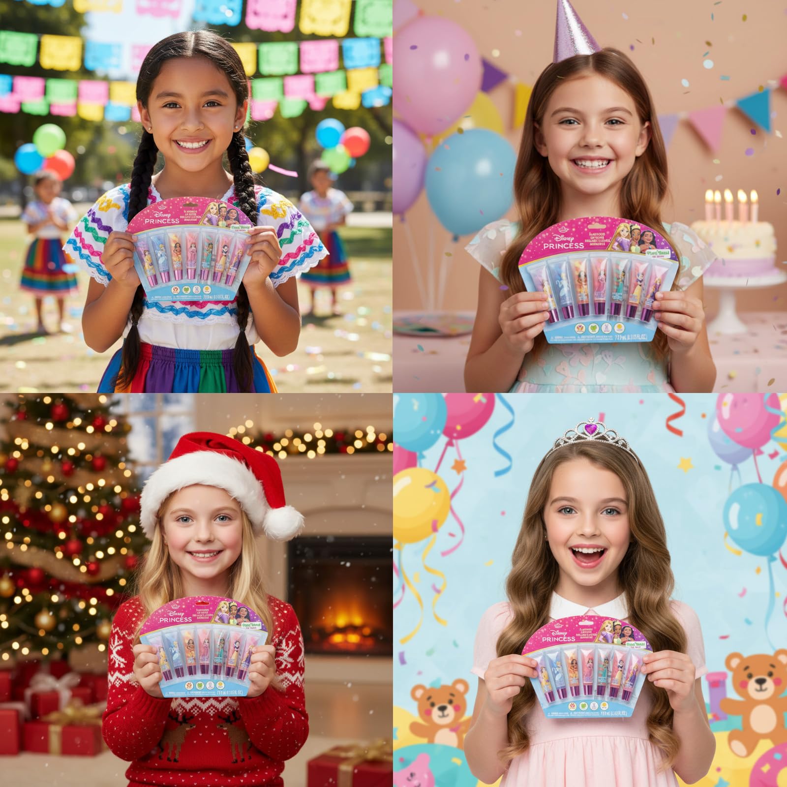 Armonía de tono frutal y brillo en Townley Girl Disney Princess Swirl