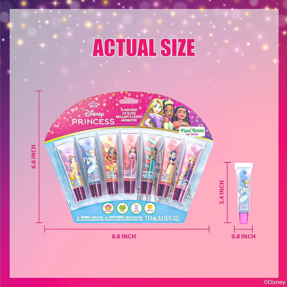 Brillo hidratante que cuida los labios con Townley Girl Disney Princess Swirl