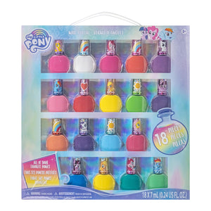Townley Girl My Little Pony, esmalte rosa con brillos para uñas divertidas y seguras.