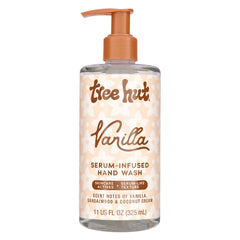 Tree Hut jabón manos vainilla-serum: limpieza suave e hidratación duradera.