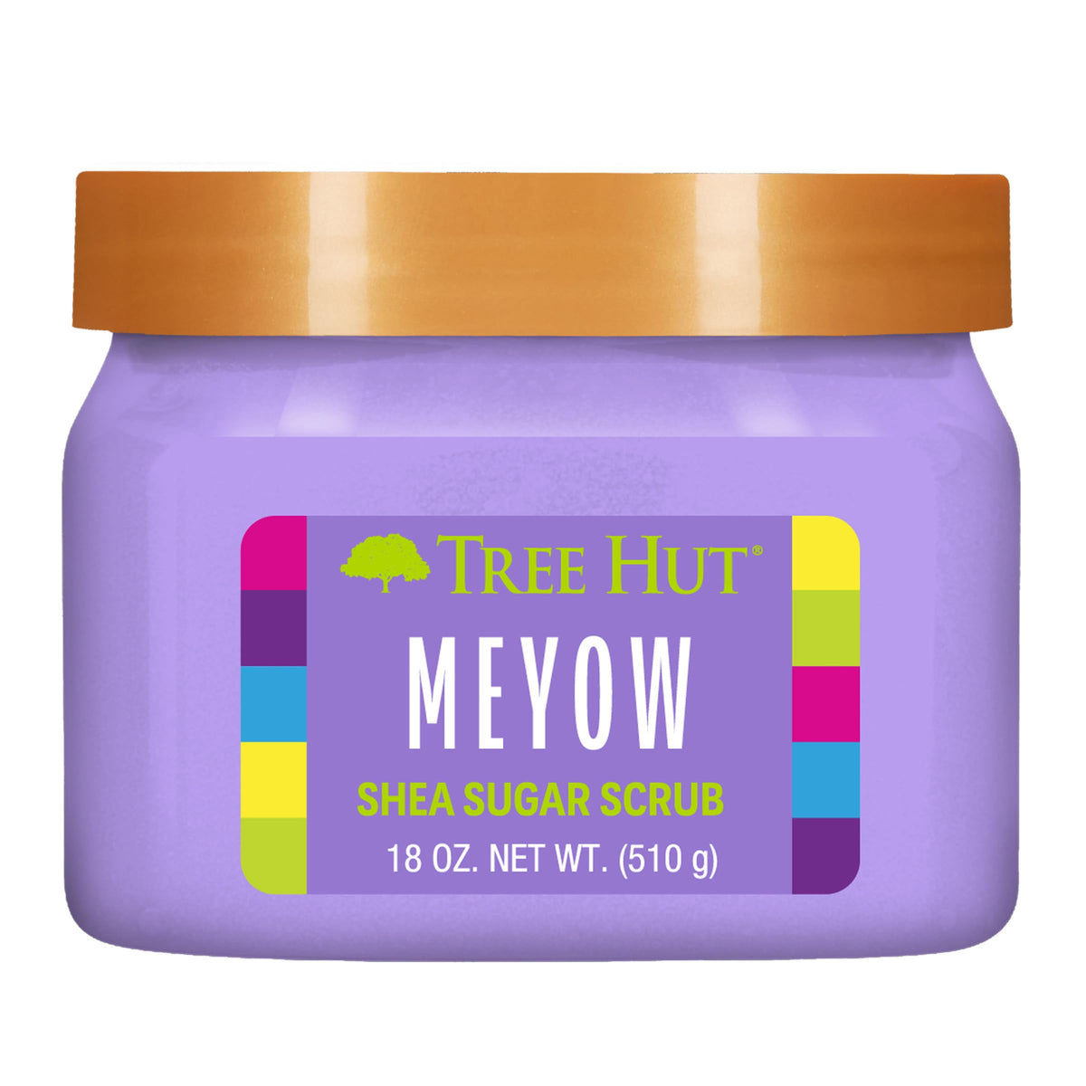 Tree Hut Meyow exfoliante de azúcar en bote de 532 ml con aroma afrutado