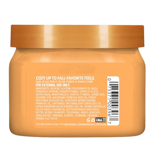 Tree Hut Sugar Scrub Sweet Punkin manteca de karité hidrata y nutre la piel.