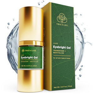 Tree of Life Beauty gel de ojos en bote, ideal para uso diario