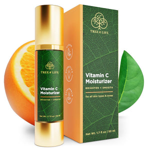 Tree of Life Beauty crema hidratante en botella bomba para absorción rápida