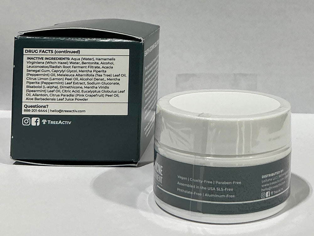 TreeActiv aplicación nocturna focal para puntos problemáticos del rostro.