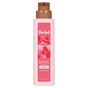 Tree Hut Hidraglow Crema Cuerpo Champán Rosado: hidratación duradera para piel suave y radiante.