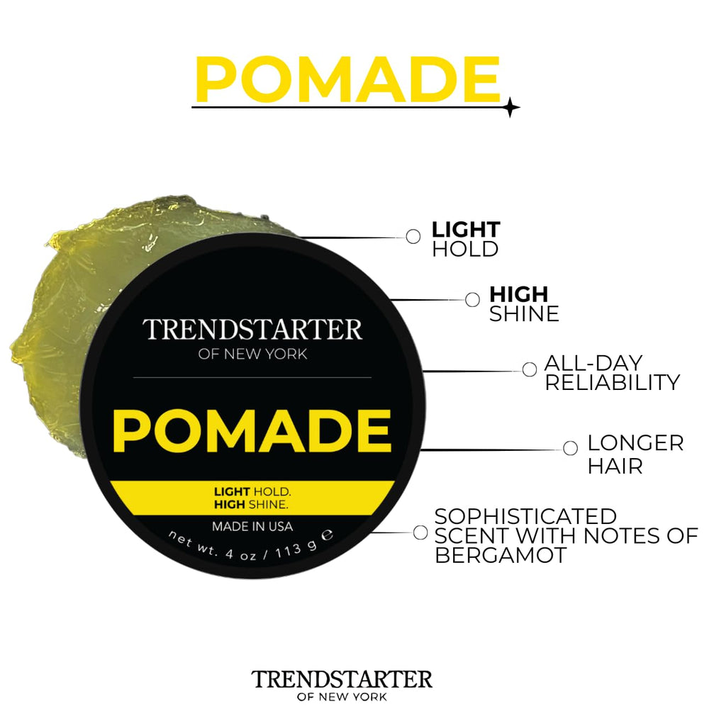 TRENDSTARTER Pomada clásica brillo alto para look húmedo