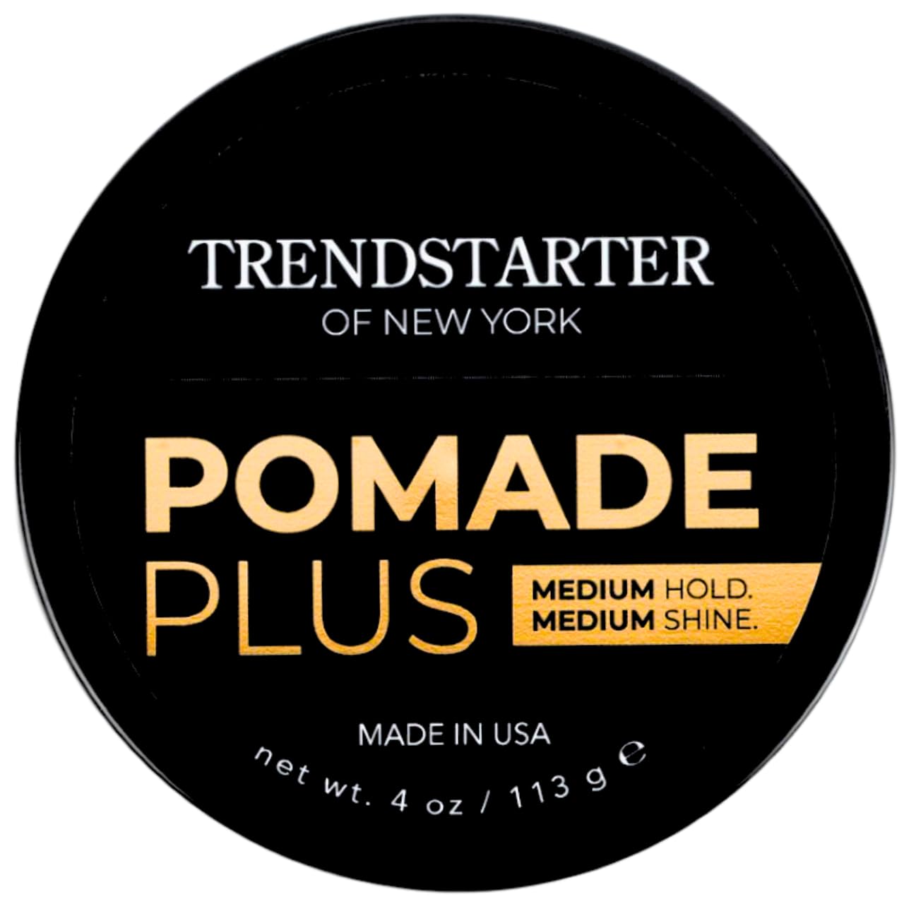 Aceite de argán en TRENDSTARTER Pomade Plus para cuidar el cabello durante el peinado.