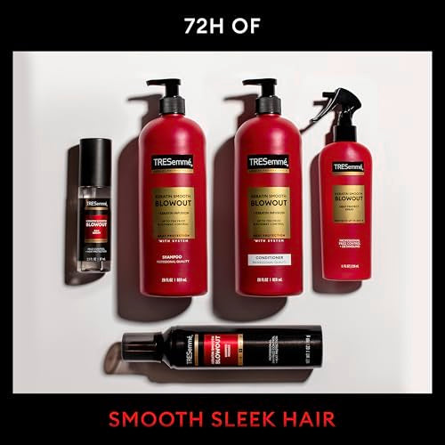 Compatibilidad con protección térmica para peinados con Keratin Smooth