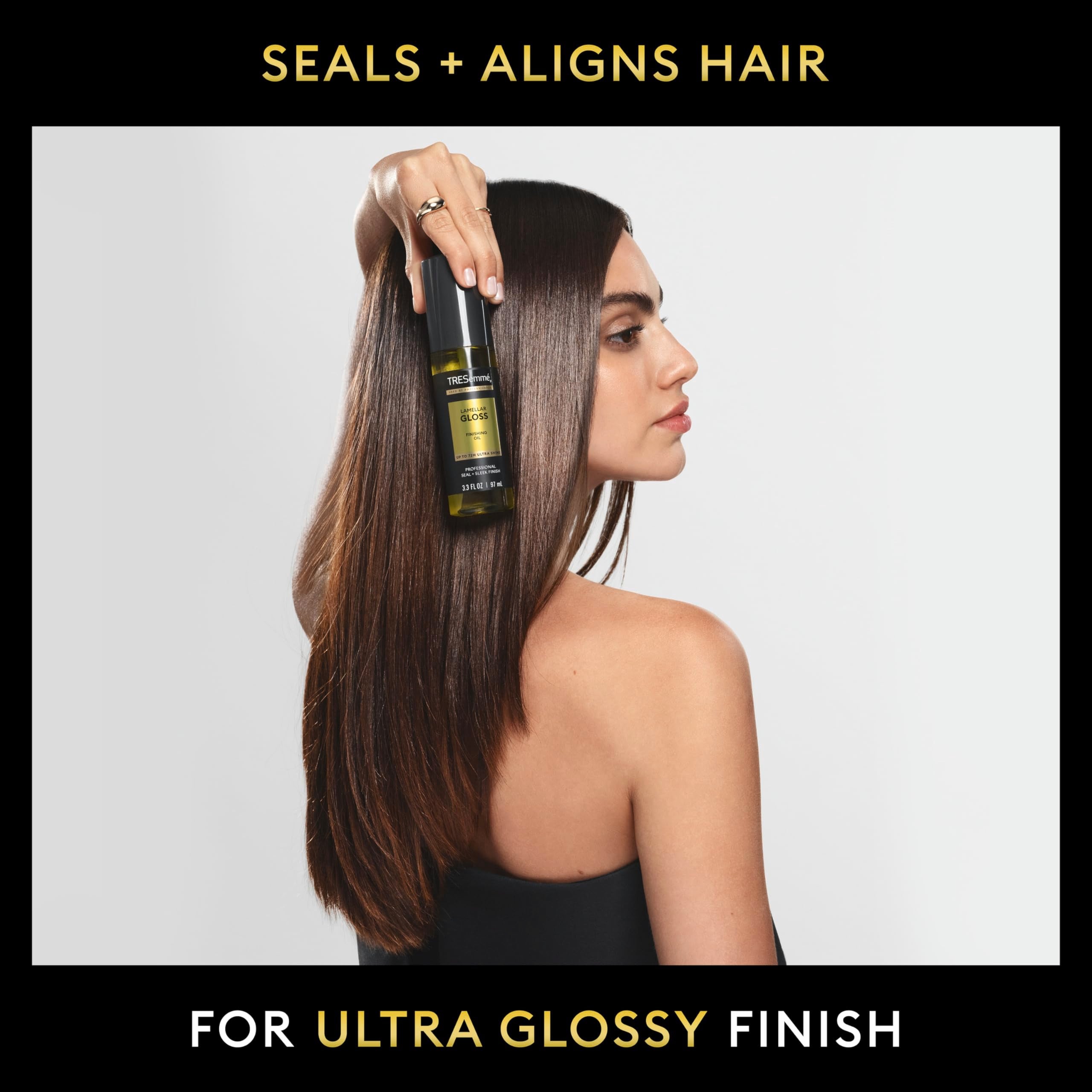 TRESemmé Lamellar Gloss Oil: brillo de salón en el cabello.