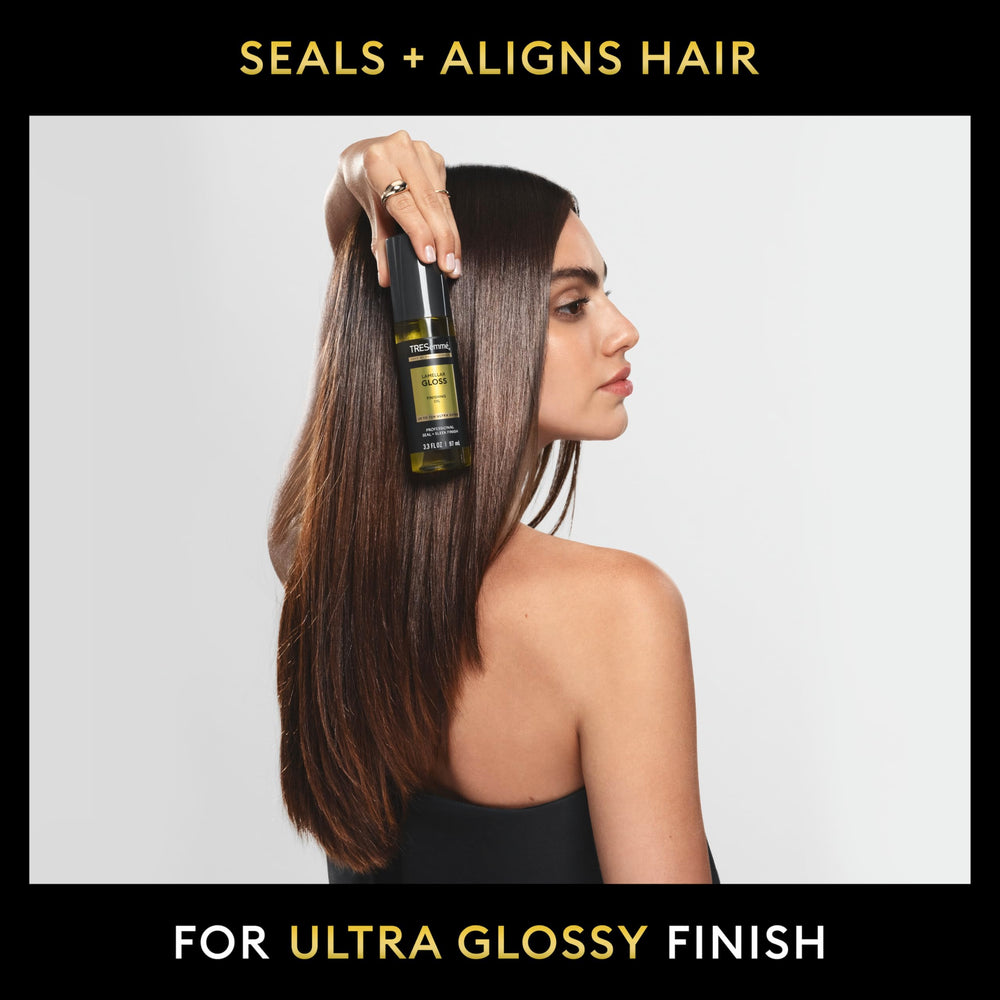 TRESemmé Lamellar Gloss Oil: brillo de salón en el cabello.