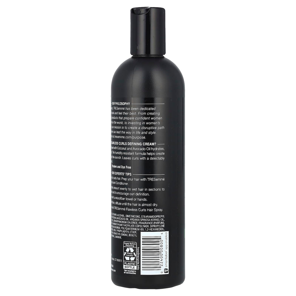 TRESemmé Bouncy Curls Cream con coco para hidratación y frizz bajo control