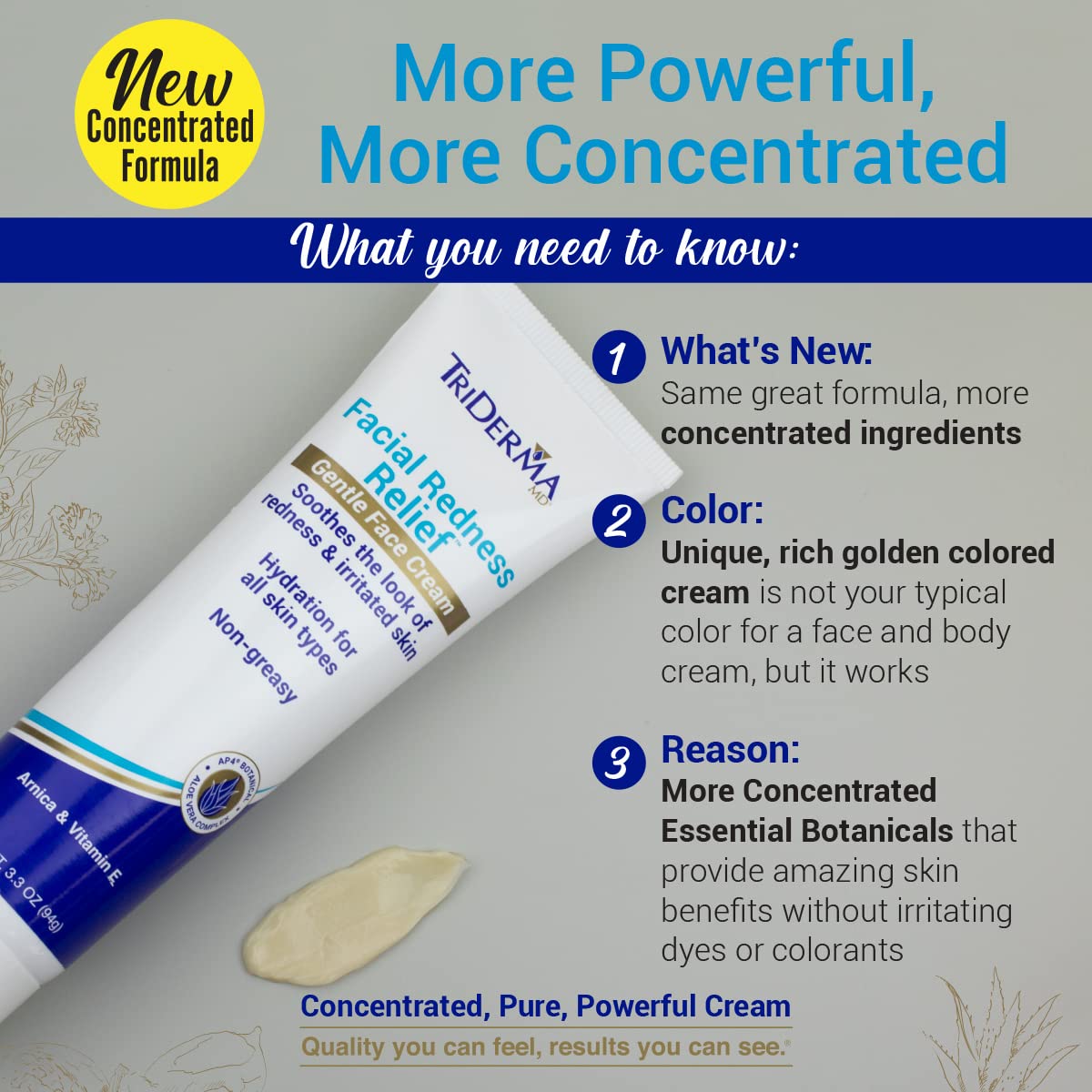 TriDerma AP4 Aloe Vera Complex ofrece propiedades naturales para una piel más saludable
