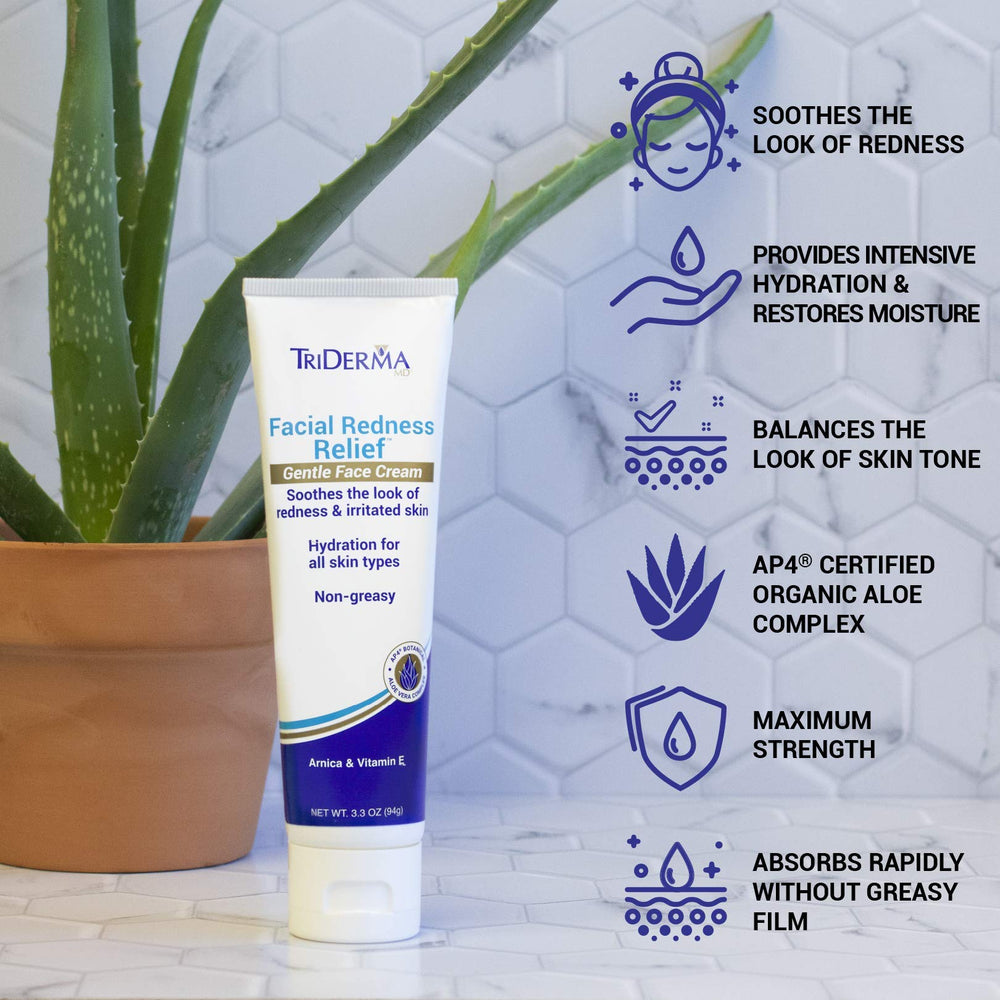 TriDerma Ingredientes nutritivos Allantoin, Arnica y vitaminas B y E
