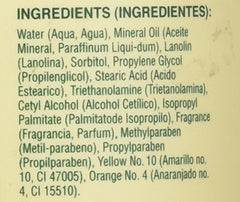 Cuidado corporal sedoso con Triple Lanolin para todo el día.