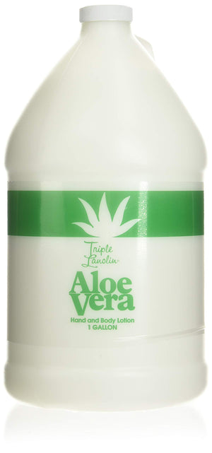 Triple Lanolin Loción de Aloe: botella vertido suave para uso diario y nutrición cutánea.