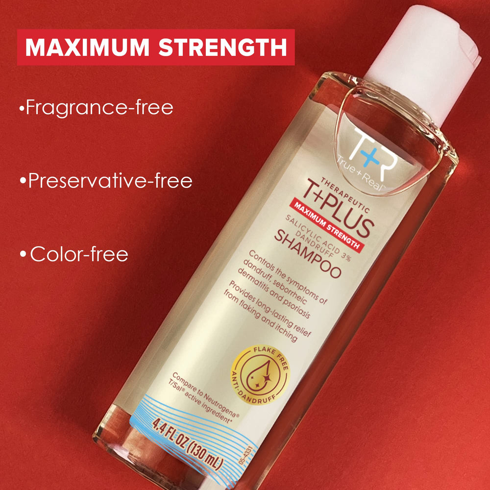 True+Real champú espuma suave, limpieza delicada para cabello sensible.