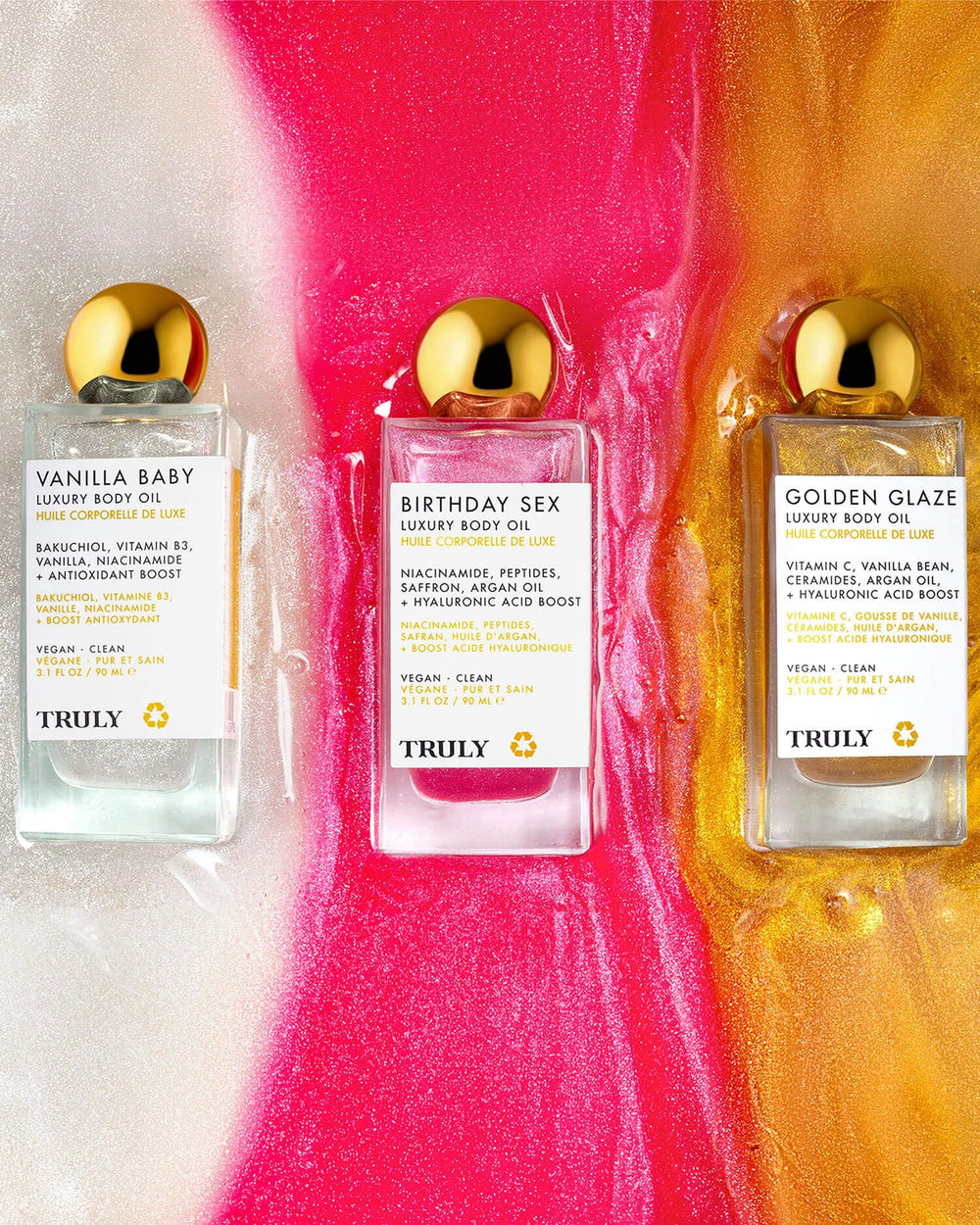 Truly Birthday Sex, mezcla de péptidos para firmeza visible.