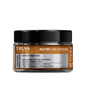 TRUSS Nutri Infusion mascarilla cabello seco: bote crema que hidrata profundamente.