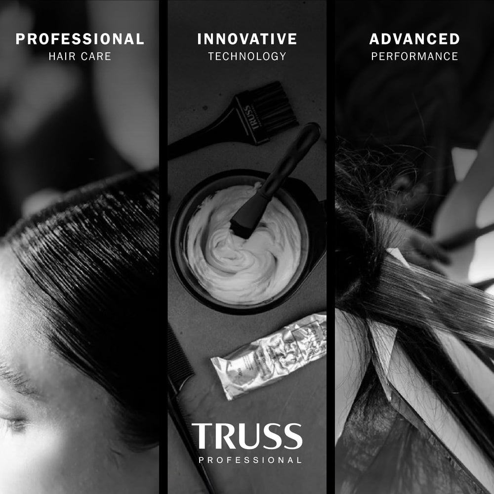 Rutina de cuidado capilar con TRUSS Nutri Infusión, resultados visibles.