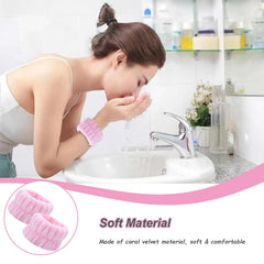 Brazaletes de spa TS-MAYKA para cuidado en el hogar, suaves y absorbentes.