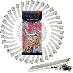 Pinzas TSEROFAY tipo caiman para manualidades, sujetan decoraciones de pelo con firmeza.