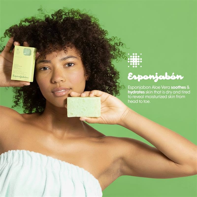 T.Taio Esponjabon Aloe Vera bajo la ducha: hidratación ligera sin grasa.