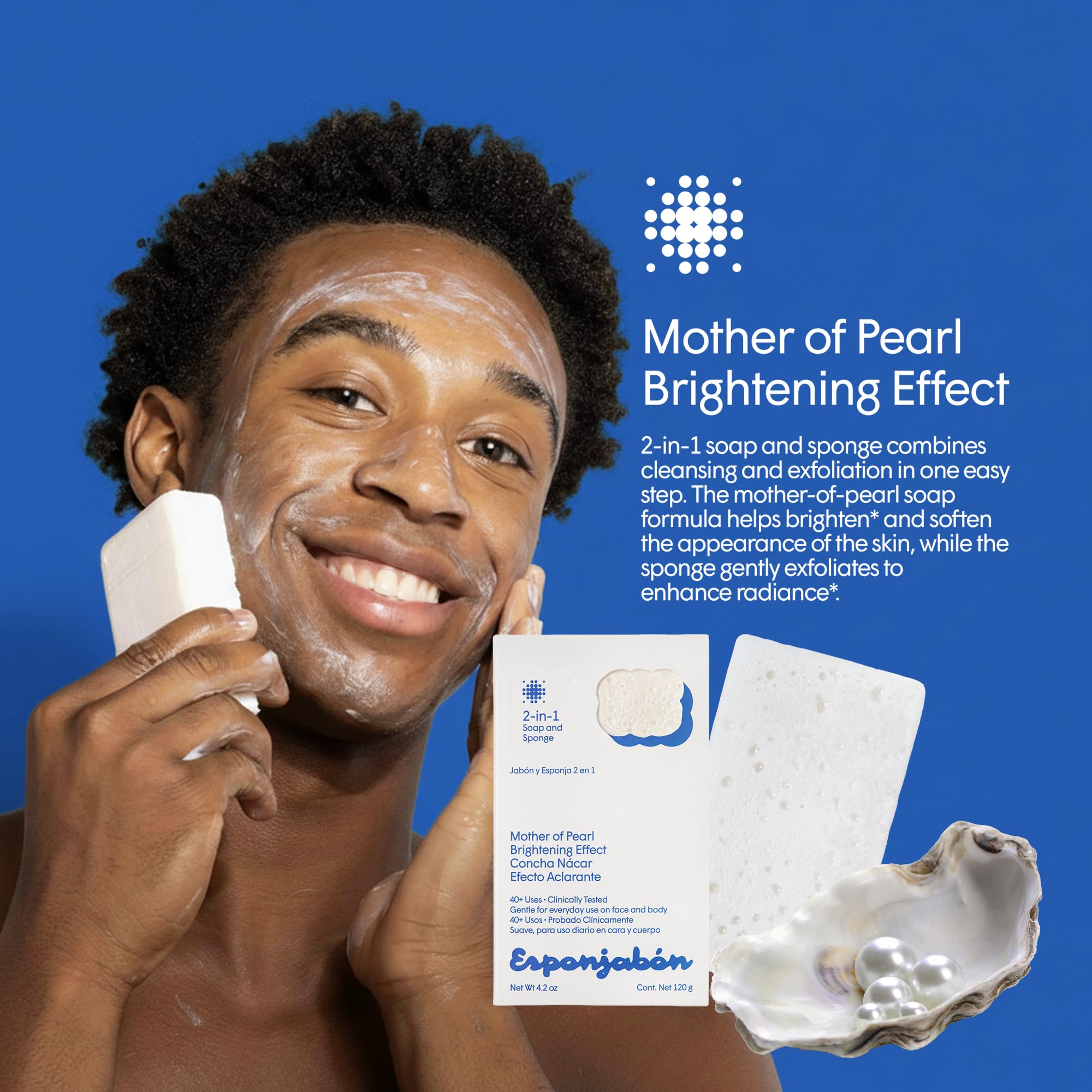 T.TAIO Esponjabon aroma vigorizante para ducha diaria.