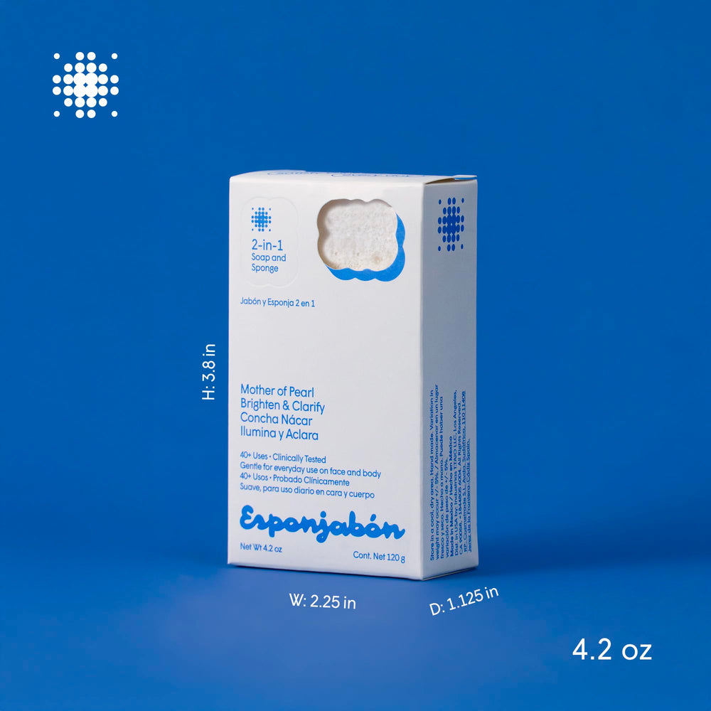 T.TAIO Esponjabon Madre de Perla deja una sensación fresca después de ducharte.