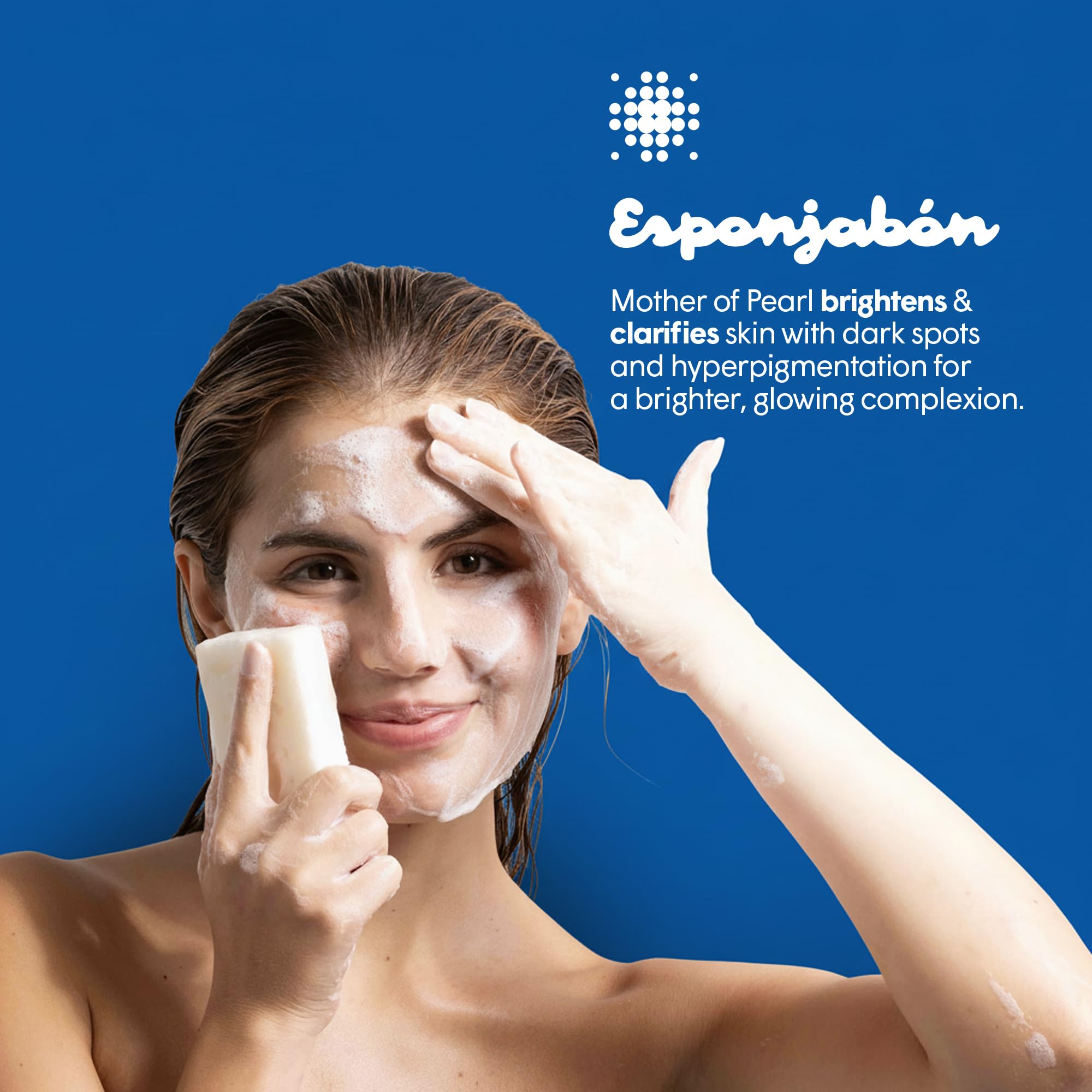 T.TAIO Esponjabon Madre de Perla aporta hidratación y suavidad a la piel.