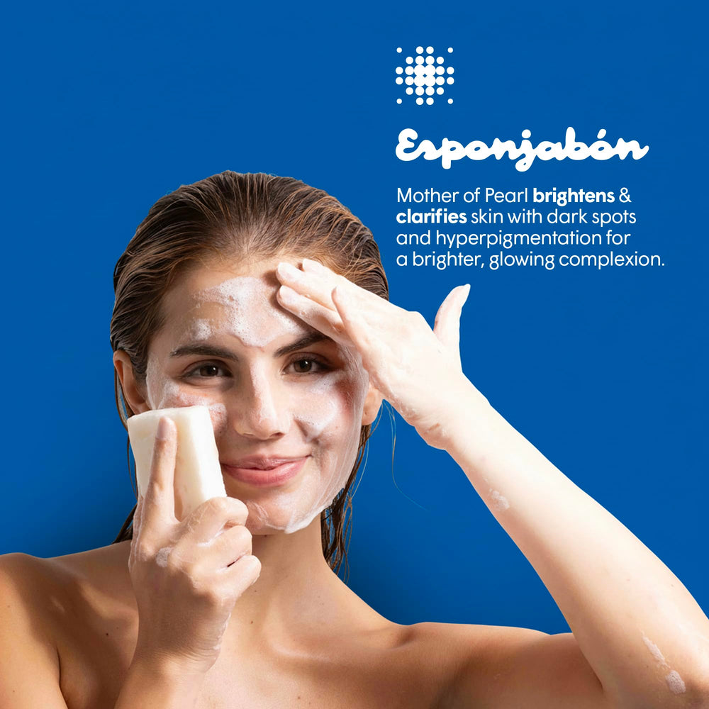 T.TAIO Esponjabon Perla de Nácar masaje corporal para piel tersa
