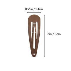 Detalle de Tuefuzy, pinza de metal 2 pulgadas, set de 70 para peinados rápidos.