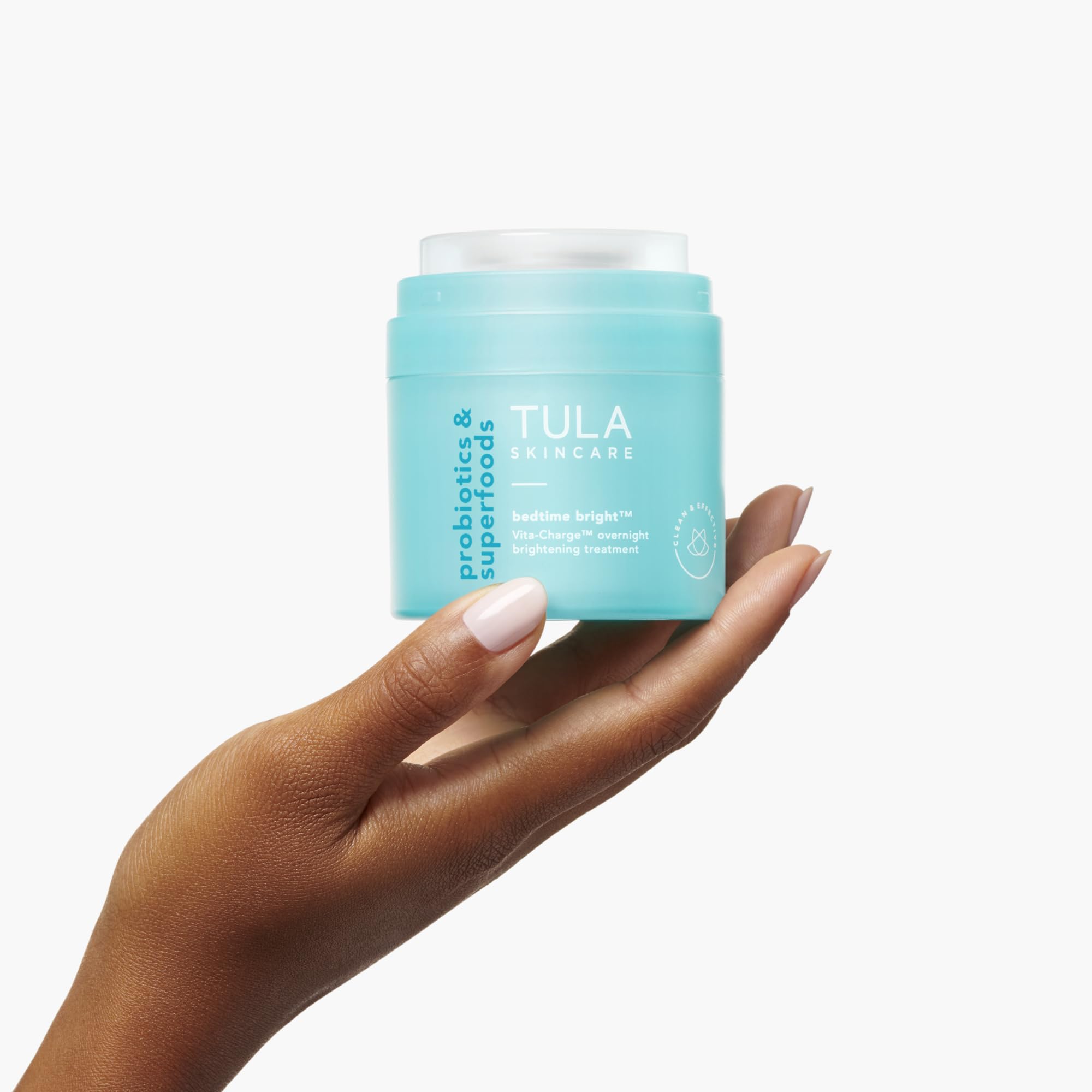 TULA Bedtime - aplicación nocturna para piel suave al despertar.