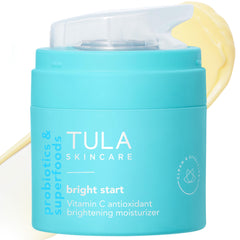 TULA hidratante gel-crema en bote iluminando la piel con hidratación ligera