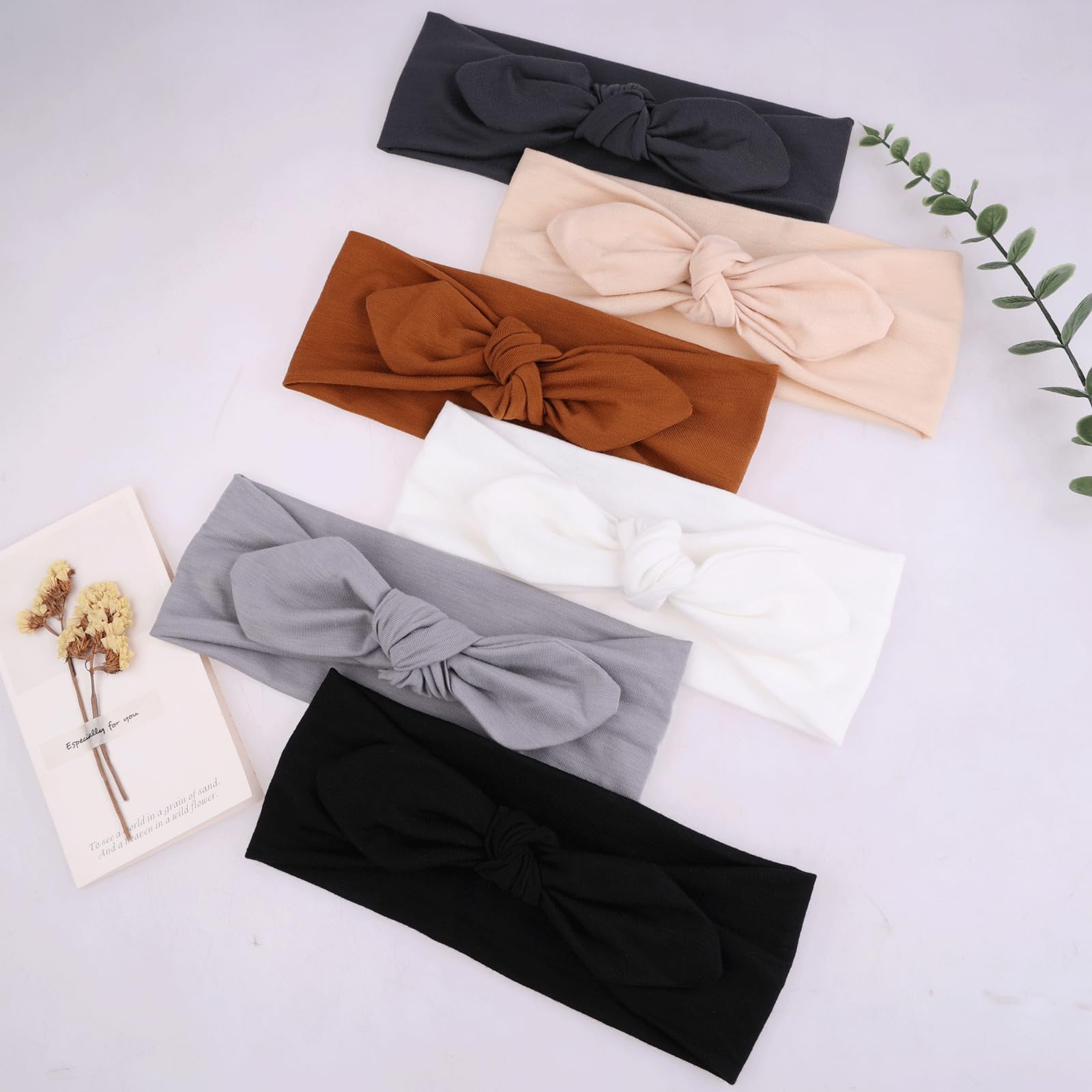 TuTive diadema conjunto de 6 piezas colores para combinar looks