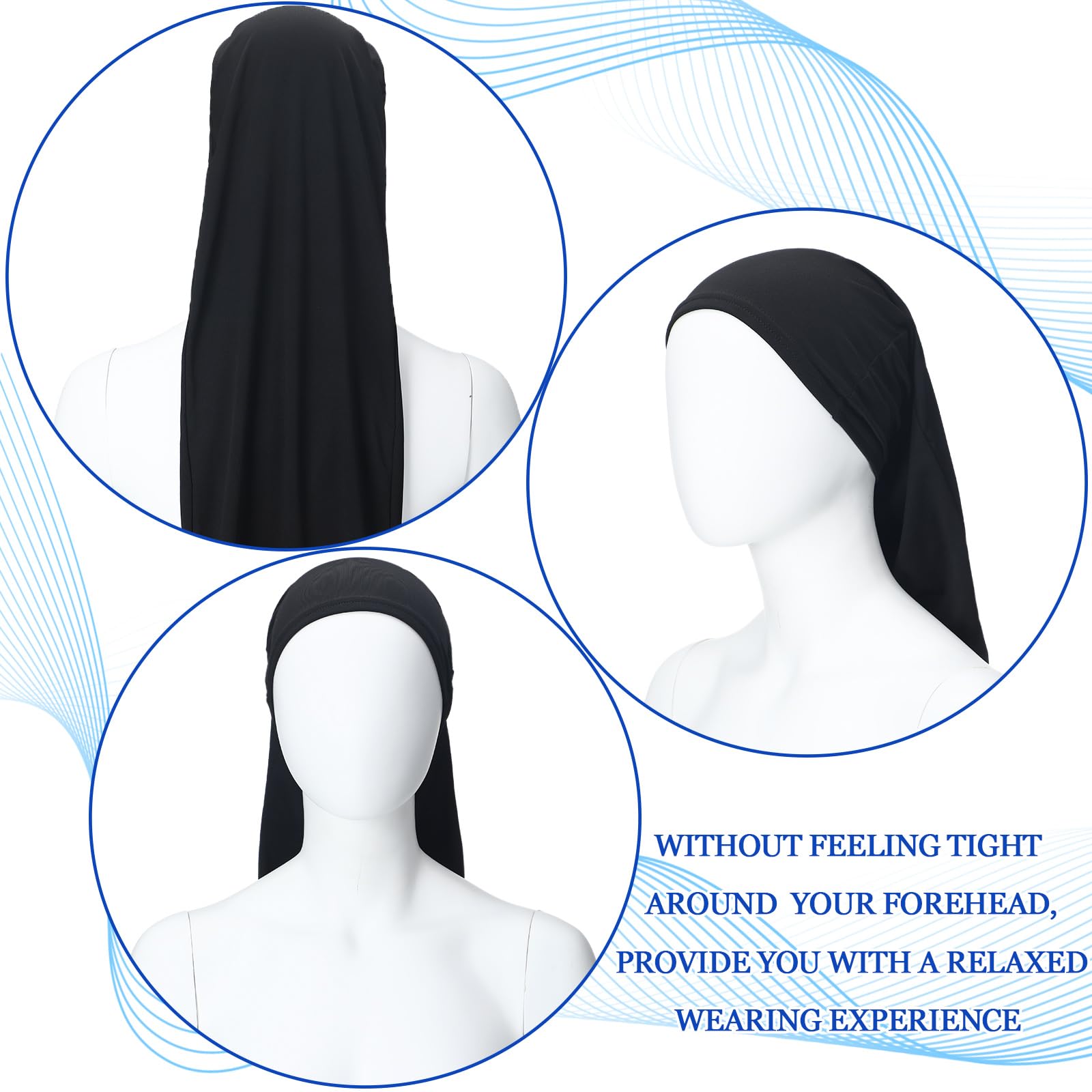 Paquete Twistover con dos gorros para locs, higiene y cambio.