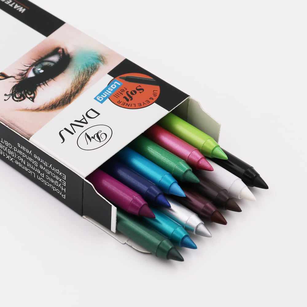 TWOMODE estuche 4 en 1 para maquillaje de ojos labios cejas