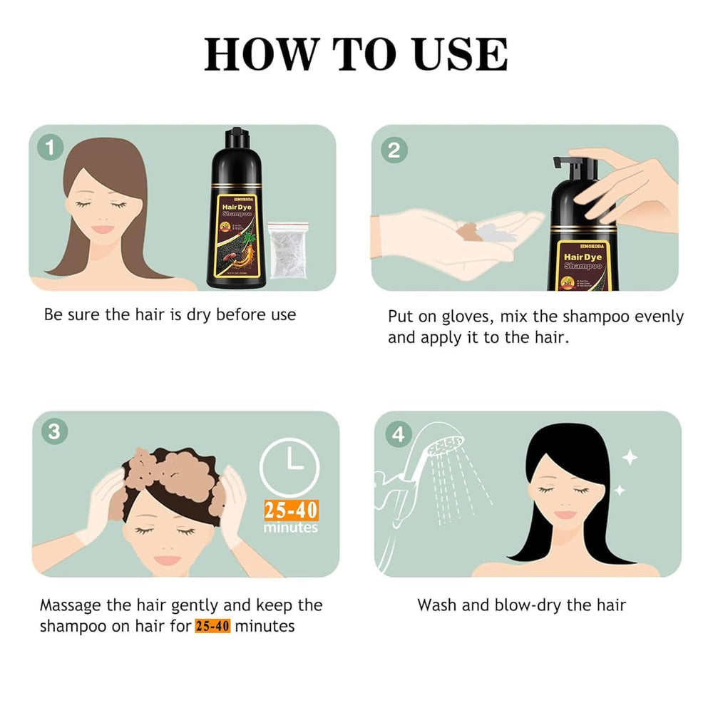 Cabello suave y nutrido gracias a la fórmula herbal de TYAYW.