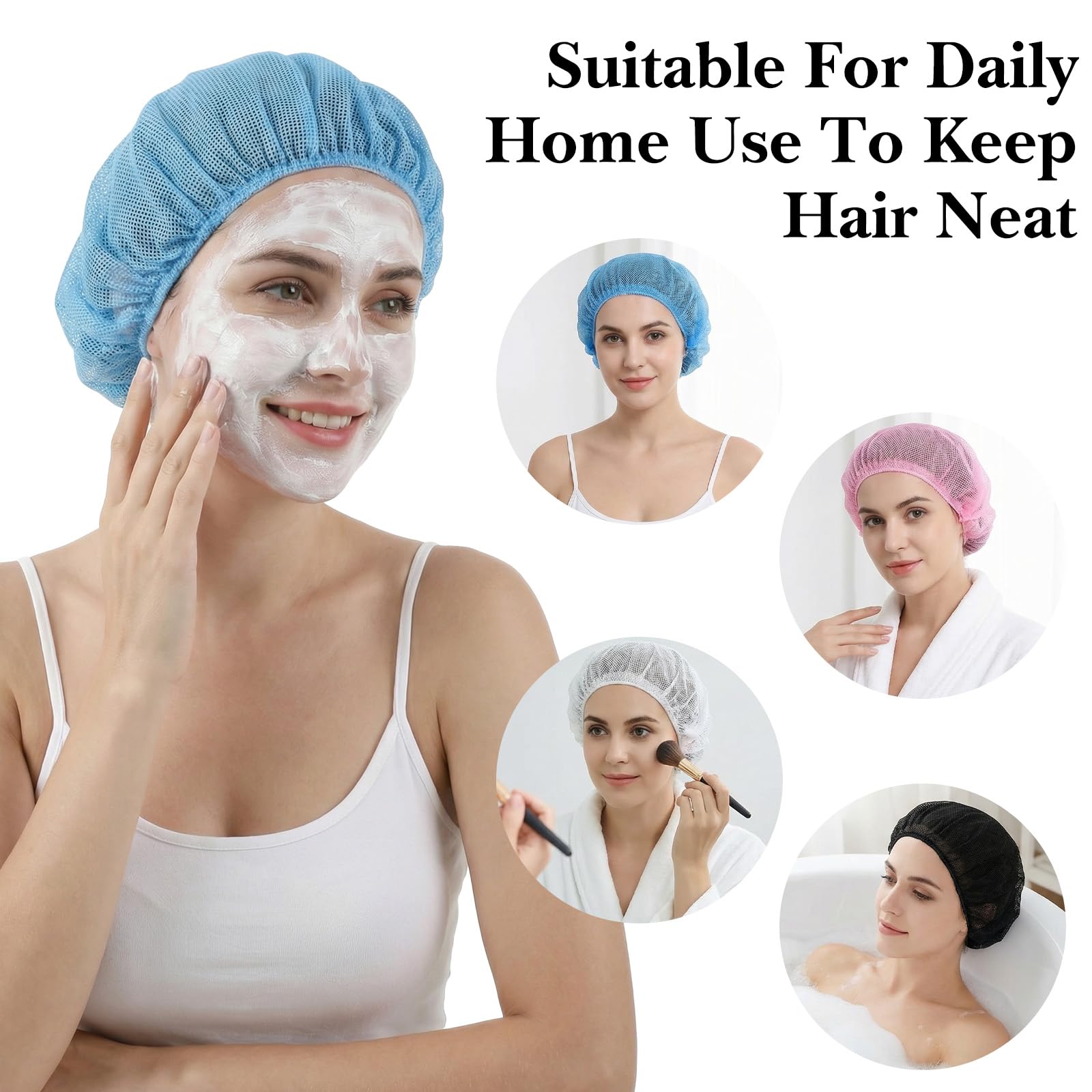 Tyqour colores vivos para dormir cabellera saludable y ordenada.