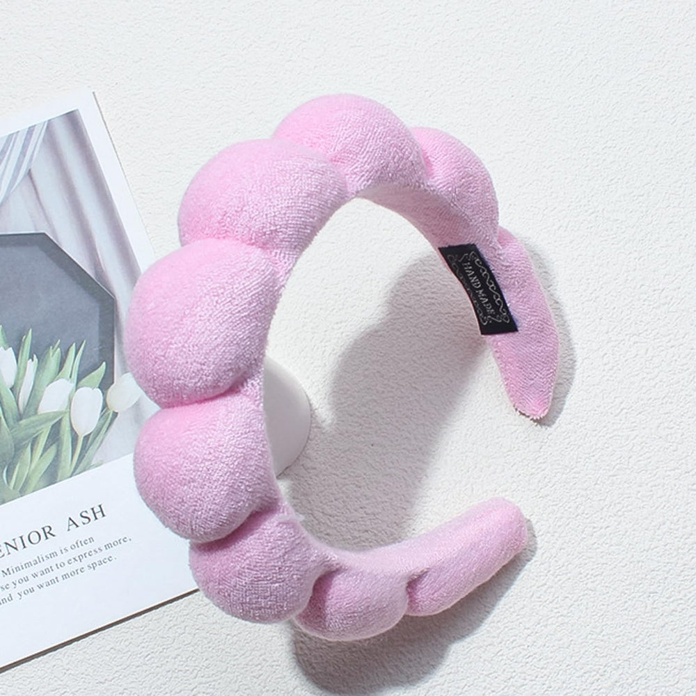 TYSSELY Headband suave y esponjosa, no comprime la cabeza.